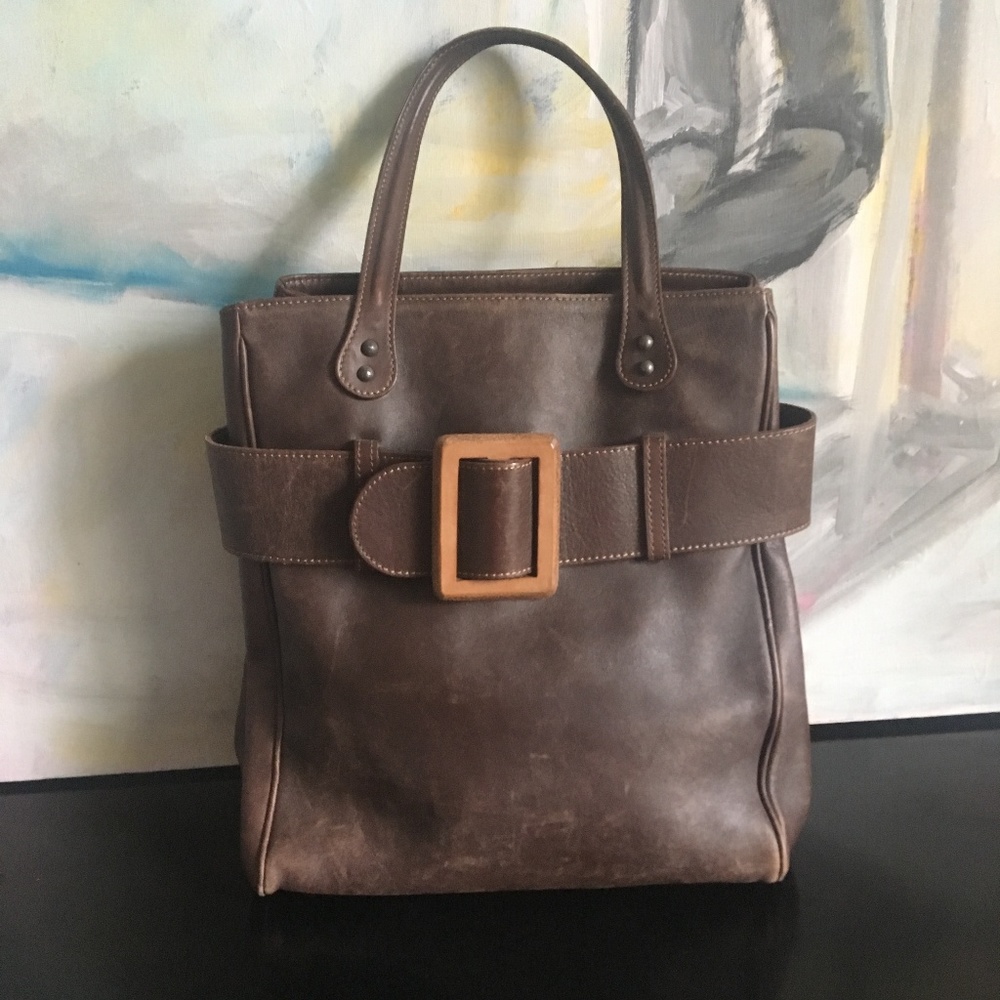 Barney's Leather Purse